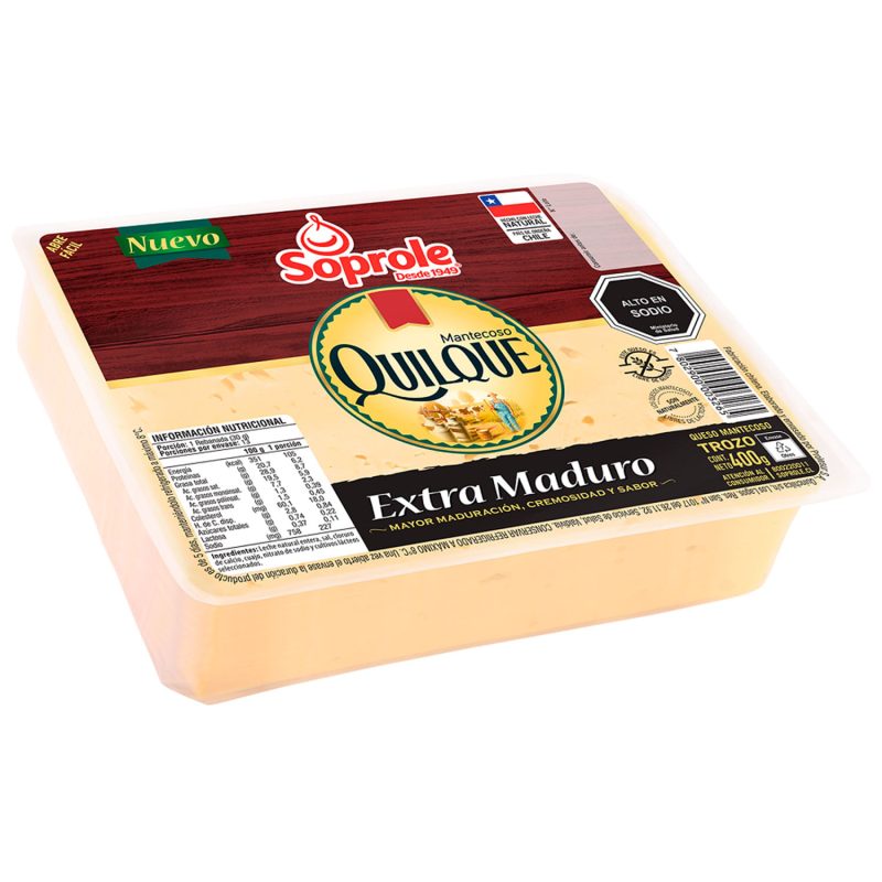 [P06]Soprole - Queso Quilque Trozo Extra Maduro 400g