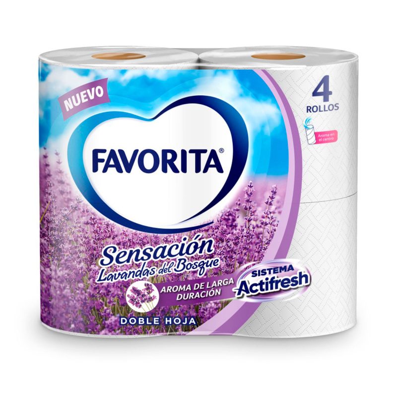 [P05]Favorita - Papel Higienico Sensacion Winter 4 und