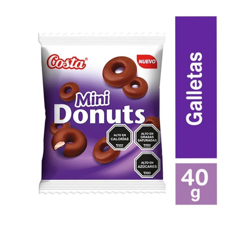Costa - Galleta Mini Donuts Caja 30x40g