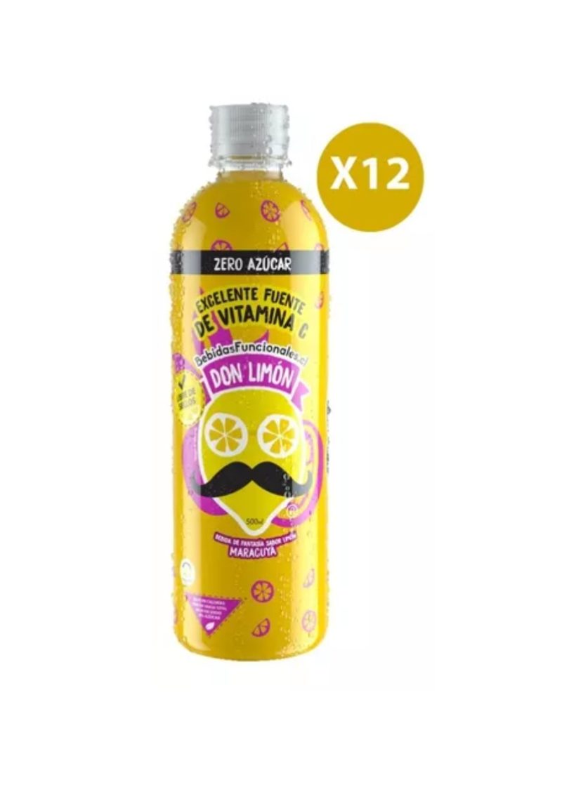 Don Limon - Zero Maracuya 12x500 ml