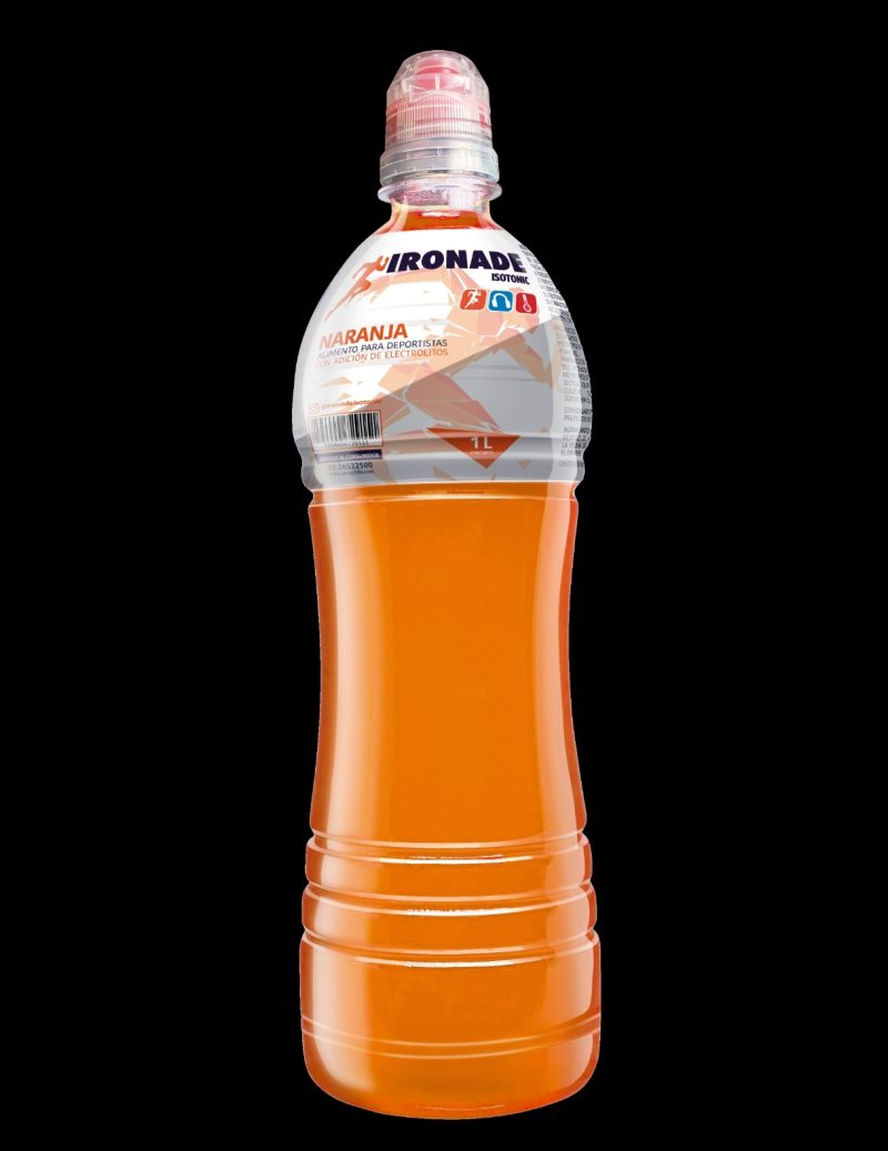 Ironade - Bebida Isotonica Naranja Pack 6x1 lt