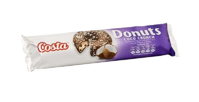 Carozzi - Galleta Donuts Coco Crunch 100g - Costa