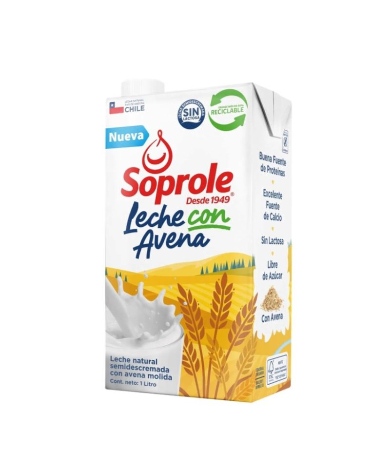 Soprole - Leche c/Avena 1 litro