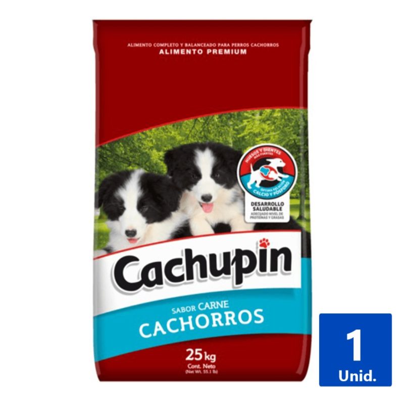 Cachupin - Alimento Cachorro Carne Arroz 25kg