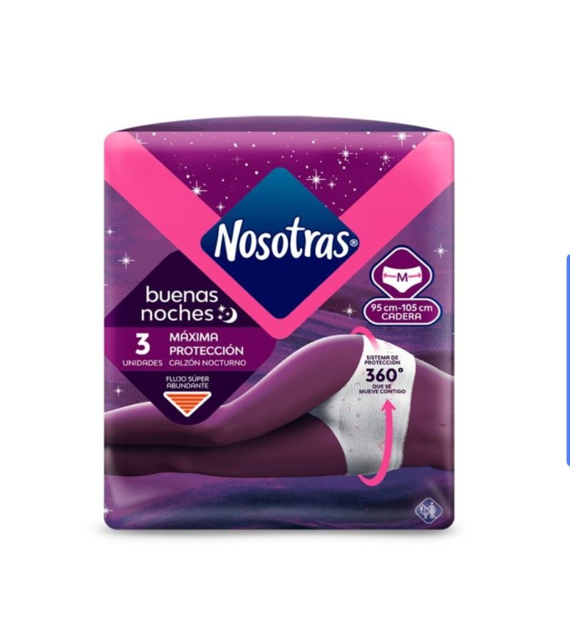 [P07]Nosotras - Calzon Nocturno Talla M 3 und